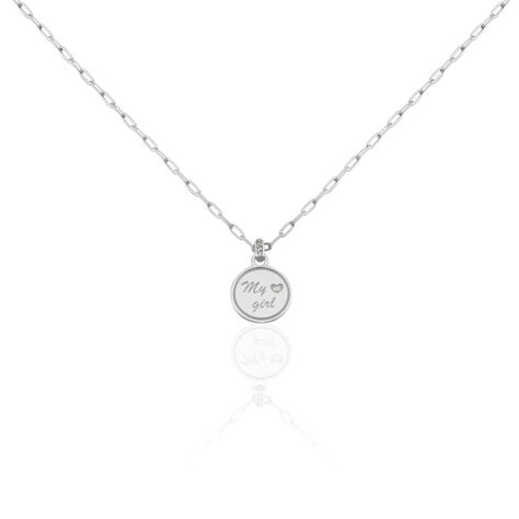 Collier Argent Caspar Oxydes De Zirconium - Colliers avec pierres Femme | Marc Orian