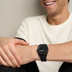 Montre Fossil Everett 3 Hand Noir - Montres &eacute;tanches Homme | Marc Orian