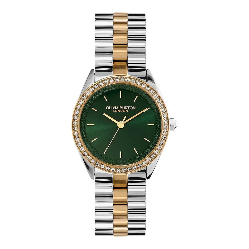 Montre Olivia Burton Bejewelled Vert - Montres &eacute;tanches Femme | Marc Orian