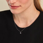 Collier Lysianne Argent Blanc Oxyde De Zirconium - Colliers avec pierres Femme | Marc Orian