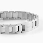 Bracelet Boss Candor Acier Blanc - Bracelets cha&icirc;nes Homme | Marc Orian