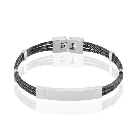 Bracelet Raphael Acier Blanc - Gourmettes Homme | Marc Orian