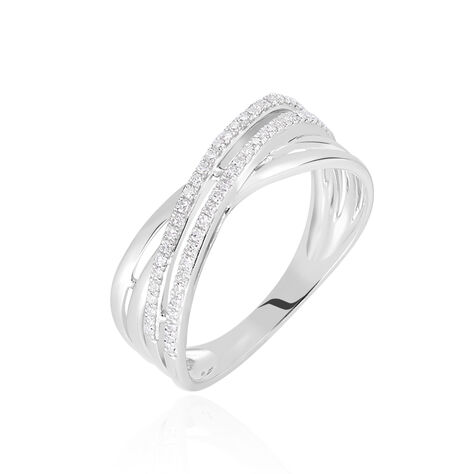Bague Julianne Or Blanc Diamant Divers - Bagues pierres précieuses Femme | Marc Orian