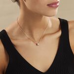 Collier Gia Plaqu&eacute; Or Jaune Oxyde De Zirconium - Colliers avec pierres Femme | Marc Orian