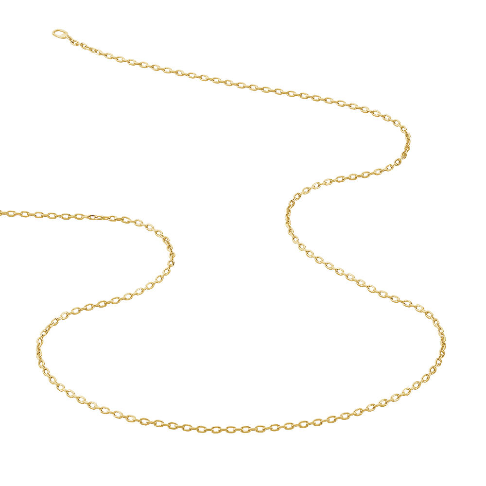 Cha&icirc;ne Vince Plaqu&eacute; Or Jaune - Colliers ras du cou Femme | Marc Orian