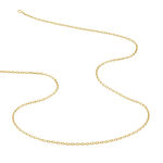 Cha&icirc;ne Vince Plaqu&eacute; Or Jaune - Colliers ras du cou Femme | Marc Orian