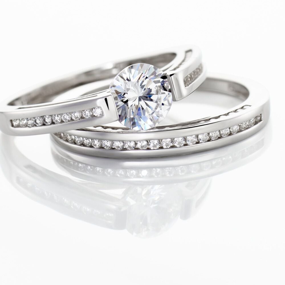Bague Malou Argent Blanc Oxyde De Zirconium - Solitaires Femme | Marc Orian