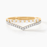 Bague Or Jaune Eclat D'etoile Oxyde De Zirconium - Bagues avec pierre Femme | Marc Orian