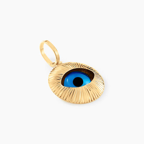 Pendentif Invannie Or Jaune Pierre Synthétique - Pendentifs Famille | Marc Orian