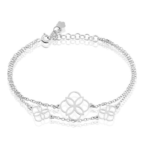 Bracelet Letizia Argent Blanc - Bracelets fantaisie Femme | Marc Orian