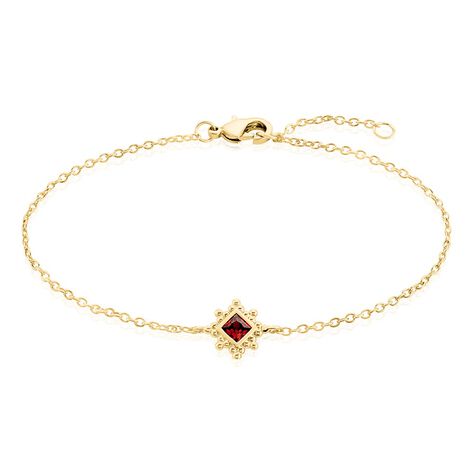 Bracelet Bobbie Plaqué Or Jaune Oxyde De Zirconium - Bracelets chaînes Femme | Marc Orian