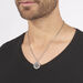 Collier Yoan Acier Blanc - Colliers Homme | Marc Orian