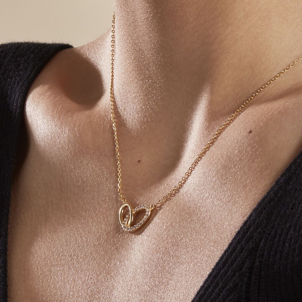 Collier Plaqué Or Kimberlie Oxydes De Zirconium - Colliers Femme | Marc Orian