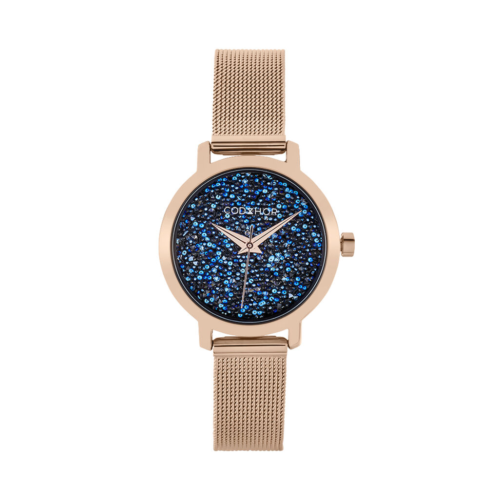 Montre Codhor Annah Cristaux Bleus - Montres étanches Femme | Marc Orian