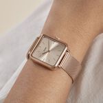 Montre Cluse La Tetragone Rose - Montres &eacute;tanches Femme | Marc Orian