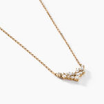 Collier Doline Plaqu&eacute; Or Dor&eacute; Oxyde De Zirconium - Colliers avec pierres Femme | Marc Orian