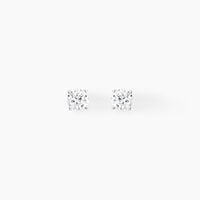 Symphonie Damen Ohrstecker Weißgold 750 (18 Karat) Synthetischer Diamant Weiß 0,51 ct