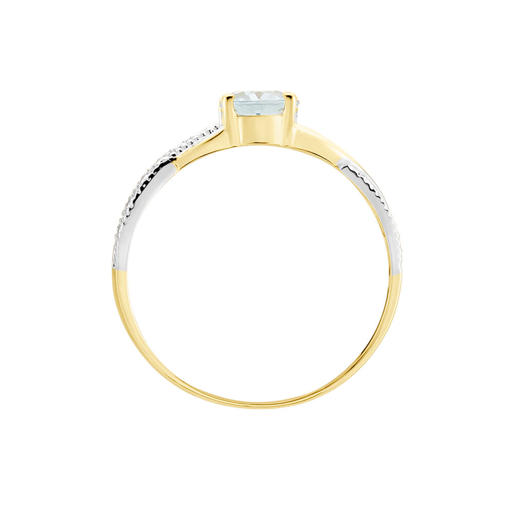 Bague Candice Or Jaune Topaze - Bagues pierres fines Femme | Marc Orian