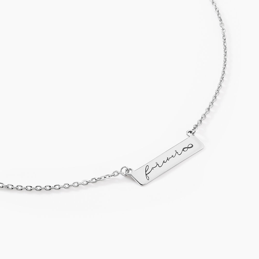 Collier Lorayne Argent Blanc -  Femme | Marc Orian