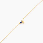 Bracelet Bendt Or Jaune Saphir Diamant - Bracelets cha&icirc;nes Femme | Marc Orian