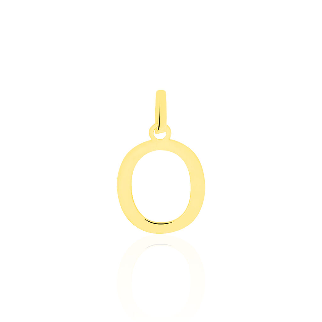 Pendentif Ionia Lettre Or Jaune - Pendentifs Famille | Marc Orian