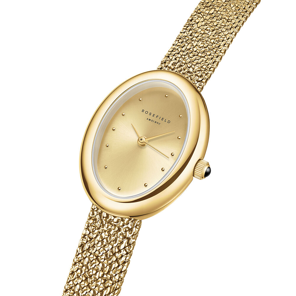 Montre Rosefield Ovale Champagne - Montres &eacute;tanches Femme | Marc Orian