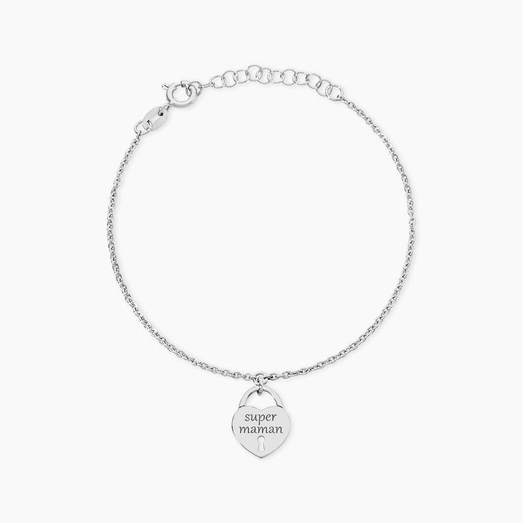 Bracelet Harta Argent Blanc - Bracelets fantaisie Femme | Marc Orian