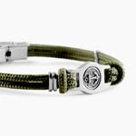 Bracelet Kendrick Acier Blanc - Bracelets cordons Homme | Marc Orian
