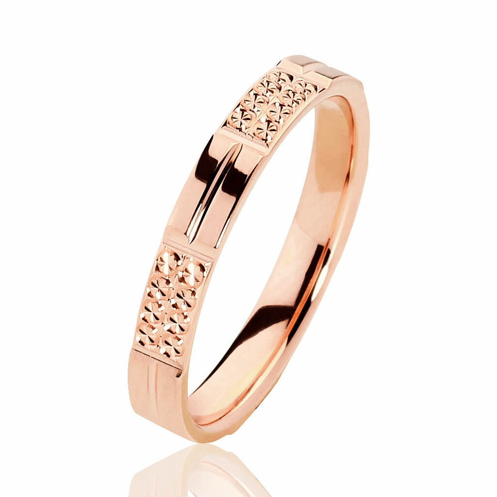 Alliance Malissa Or Rose - Alliances personnalisées Famille | Marc Orian