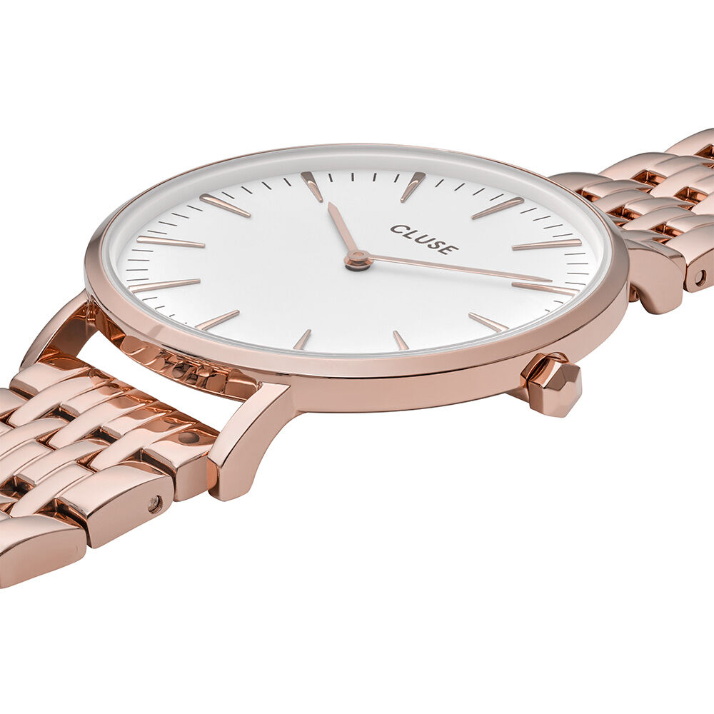 montre or rose cluse