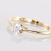 Bague Solitaire Solenia Or Jaune Diamant - Solitaires Femme | Marc Orian