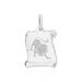 Pendentif Zodiaque Parchemin Argent Blanc - Bijoux personnalisés Famille | Marc Orian
