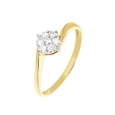 Bague Solitaire Lysia Or Jaune Diamant - Bagues Solitaire Femme | Marc Orian