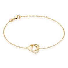 Bracelet Plaqué Or Henia Oxydes De Zirconium - Bracelets chaînes Femme | Marc Orian
