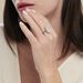 Bague Argent Blanc Eligia Oxydes De Zirconium - Bagues avec pierre Femme | Marc Orian