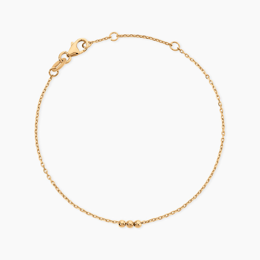 Bracelet Tahlia Plaqu&eacute; Or Jaune - Bracelets fantaisie Femme | Marc Orian