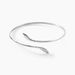 Bracelet Jonc Maisha Argent Blanc - Bracelets joncs Femme | Marc Orian