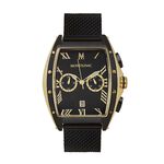 Montre Montignac Tonneau Chrono Noir - Montres &eacute;tanches Homme | Marc Orian