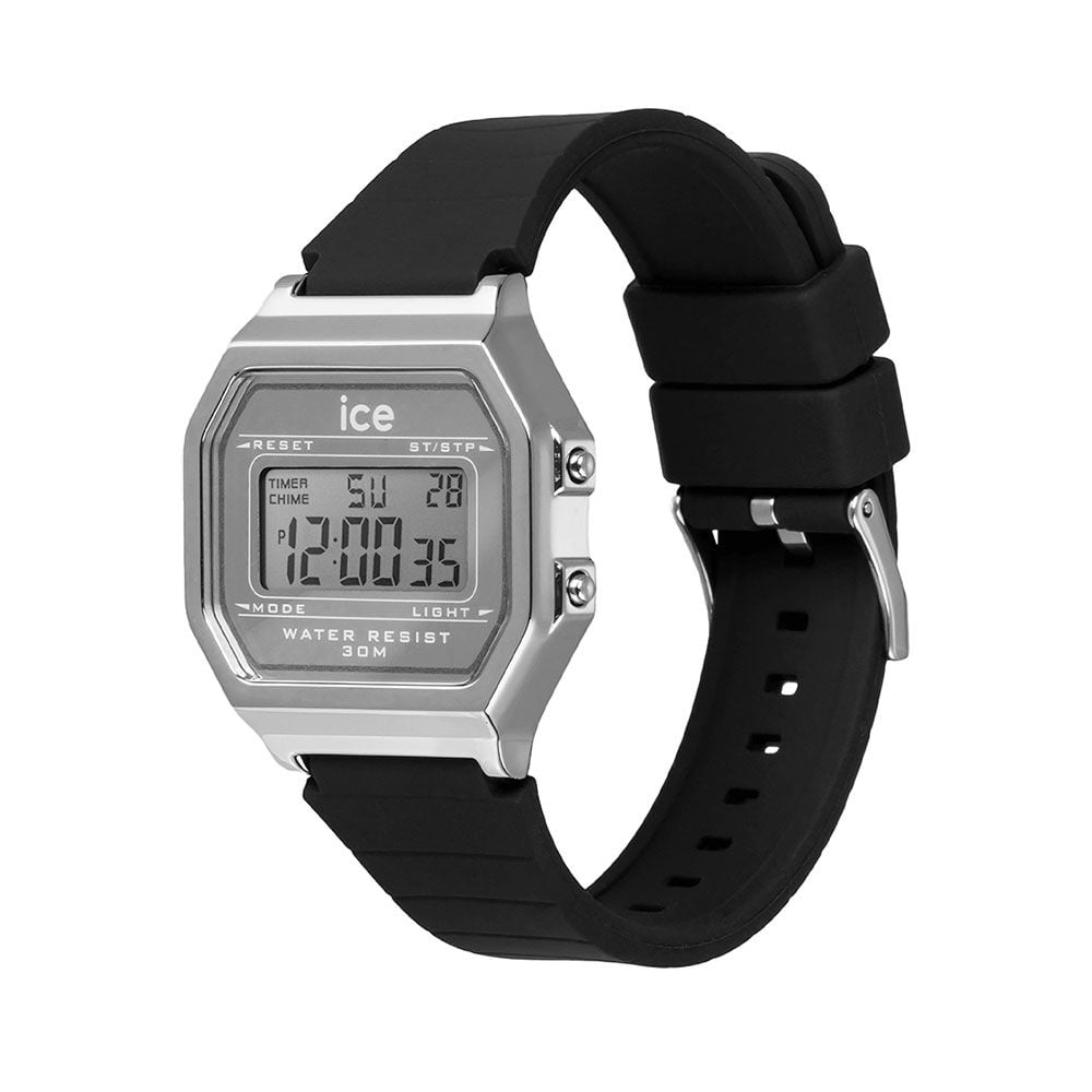 Montre Ice Watch Digit Retro Argente - Montres étanches Famille | Marc Orian