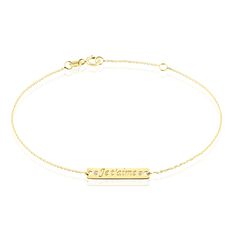 Bracelet Or Jaune Morrigaine Oxydes De Zirconium - Bracelets chaînes Femme | Marc Orian
