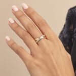 Bague Croisee Or Jaune Diamant - Parures de mariage Femme | Marc Orian