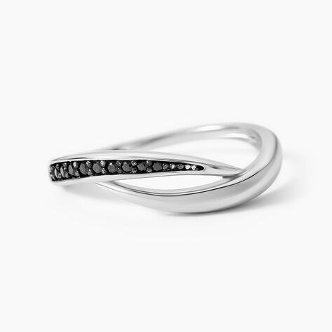 Bague Argent Blanc Afon Oxydes De Zirconium - Bijoux fantaisie Femme | Marc Orian