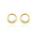 Boucles D'oreilles Puces Batoul Or Jaune Diamant - Puces Femme | Marc Orian