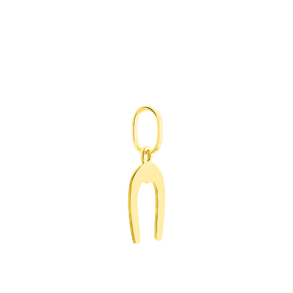 Pendentif Egide Fer A Cheval Or Jaune - Pendentifs Famille | Marc Orian