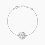 Bracelet Maximilian Argent Blanc Oxyde De Zirconium - Bracelets fantaisie Femme | Marc Orian