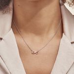 Collier Argent Bicolore Werner - Colliers fantaisie Femme | Marc Orian