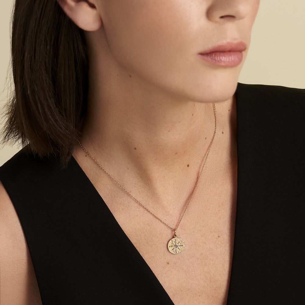 Collier Milia Plaqué Or Jaune Verre - Colliers avec pierres Femme | Marc Orian