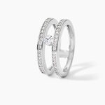 Bague Hermione Argent Blanc Oxyde De Zirconium - Bijoux fantaisie Femme | Marc Orian