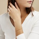 Bracelet Jerry Maille Corde Or Jaune - Bracelets mailles Femme | Marc Orian