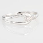 Bague Cyranna Or Blanc Diamant - Parures de mariage Femme | Marc Orian